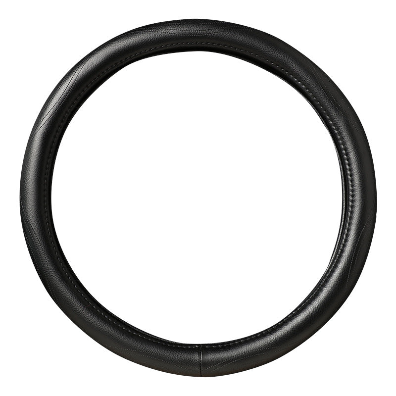 Minimal Perforated Leather Steering Wheel Cover