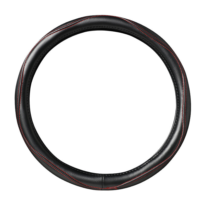 Classic WaveStitch Leather Steering Wheel Cover