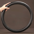 Minimal Perforated Leather Steering Wheel Cover