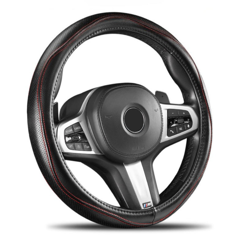 Classic WaveStitch Leather Steering Wheel Cover