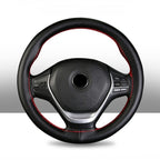Sew-on Leather Steering Wheel Cover