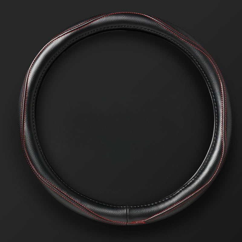 Classic WaveStitch Leather Steering Wheel Cover