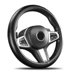 Minimal Perforated Leather Steering Wheel Cover