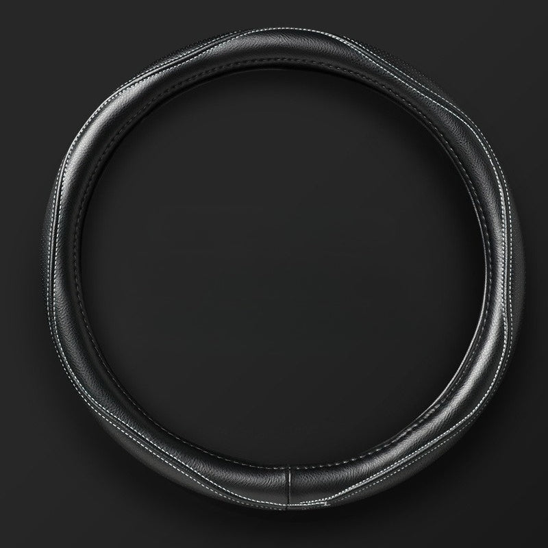 Classic WaveStitch Leather Steering Wheel Cover
