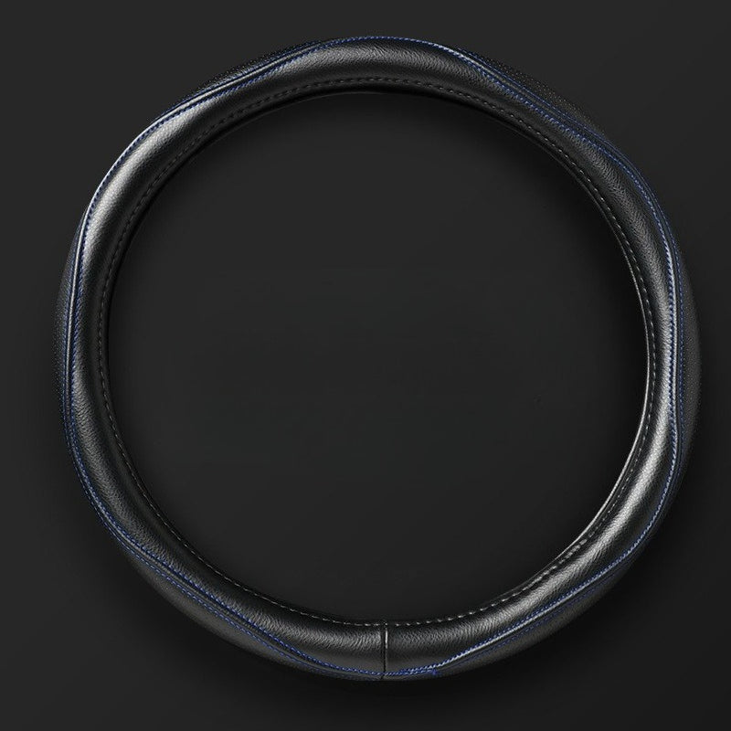 Classic WaveStitch Leather Steering Wheel Cover