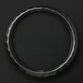 Wave-Edge Non-Slip Leather Steering Wheel Cover